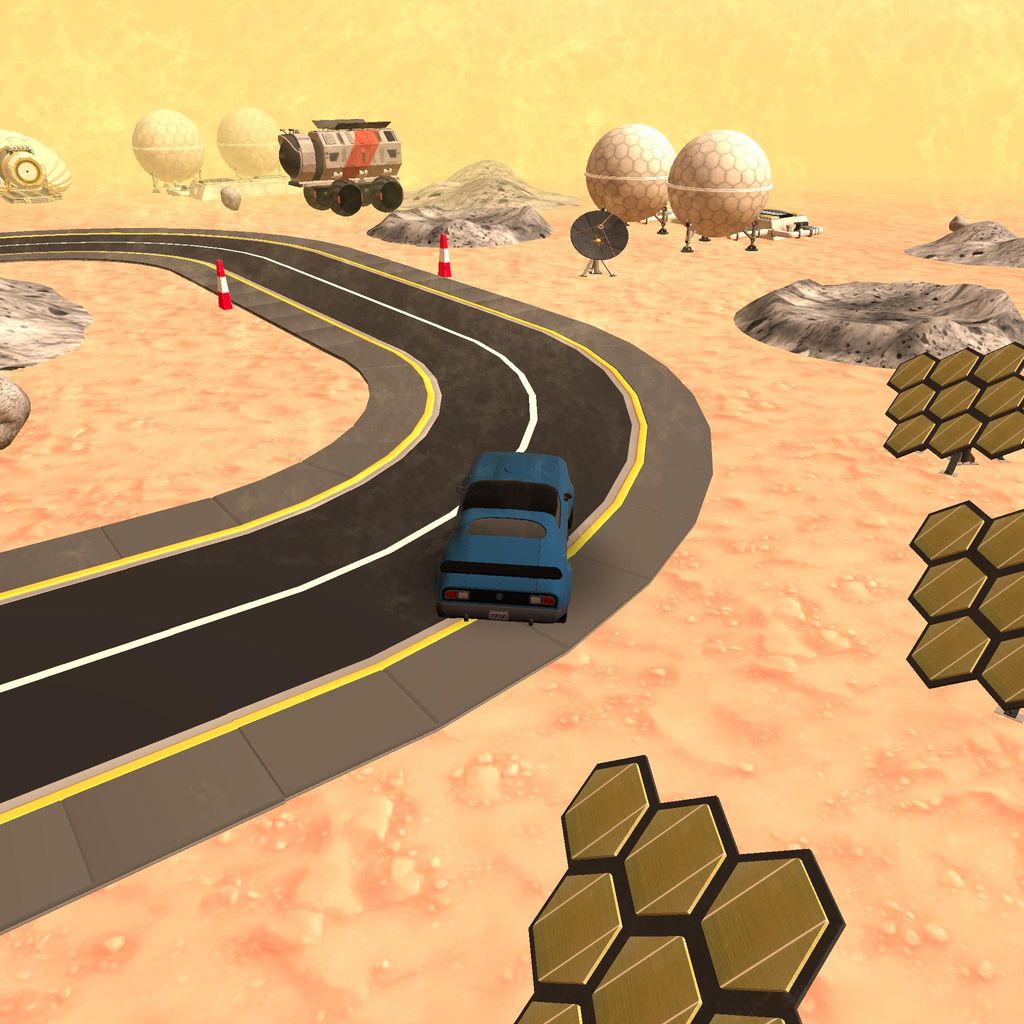 Unity Play | moon race game