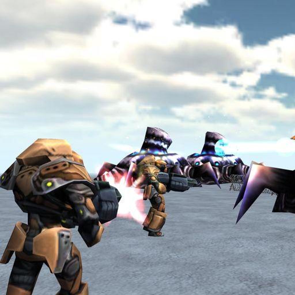 Unity Play | aliens vs robots game