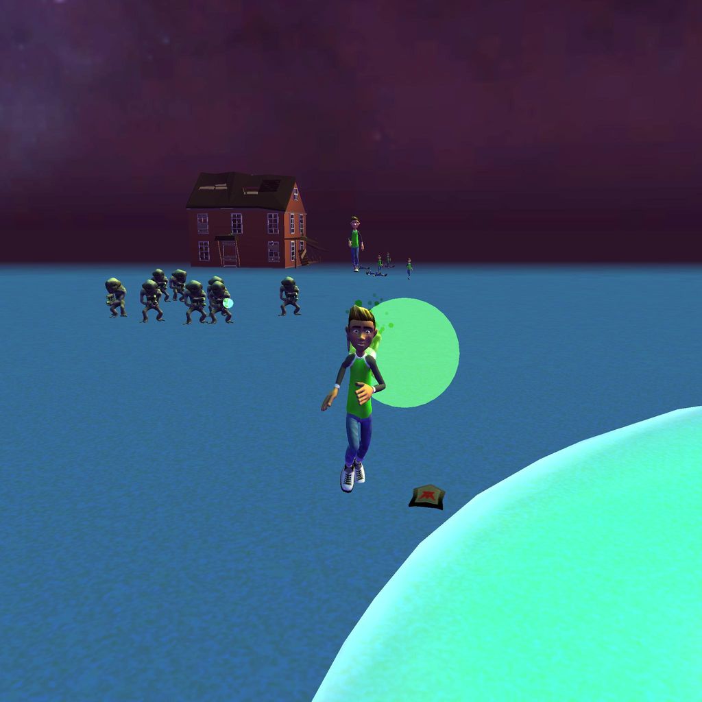 Unity Play | aliens vs humans game