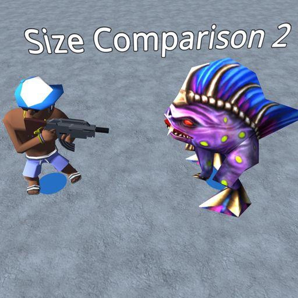 Unity Play | The Giants Size Comparison 2 game