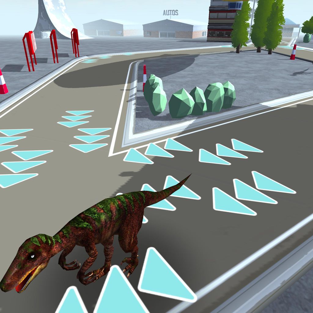 Unity Play | Dinosaur racing game