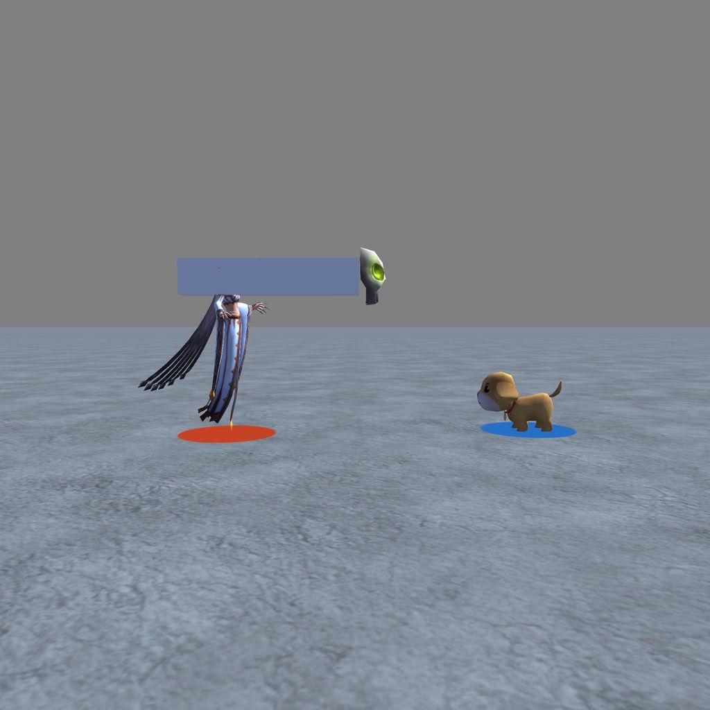 Unity Play | Dog vs Long Neck Ghost Woman game