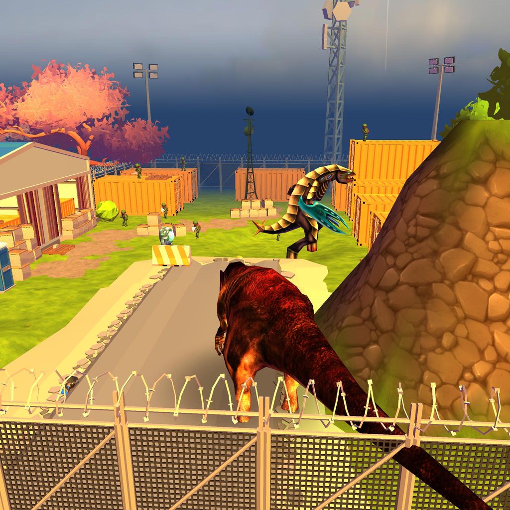 Unity Play | alien dino : allo attack game
