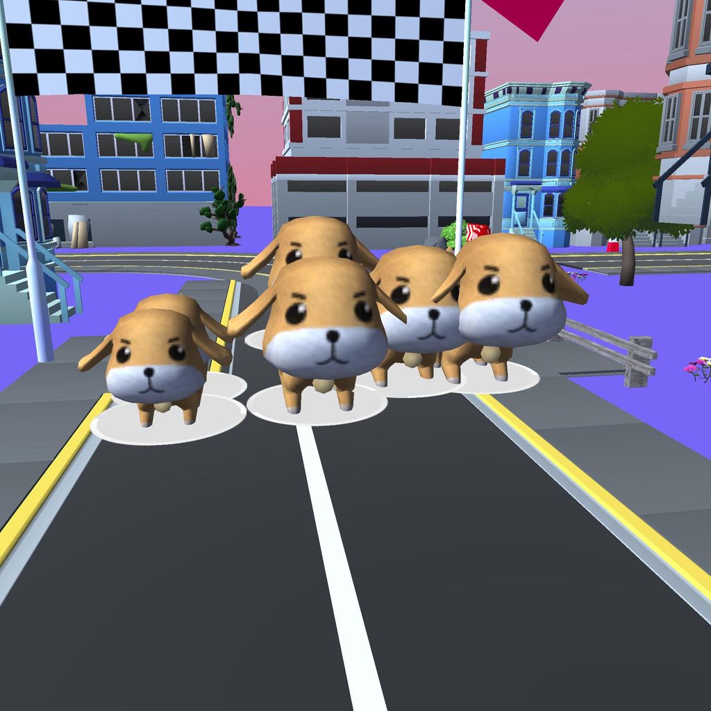 Unity Play | DOG RACE game