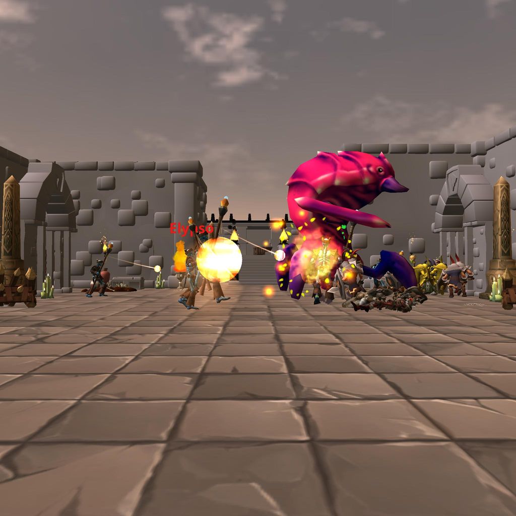 Unity Play | Arena fight Team Red And Blue game