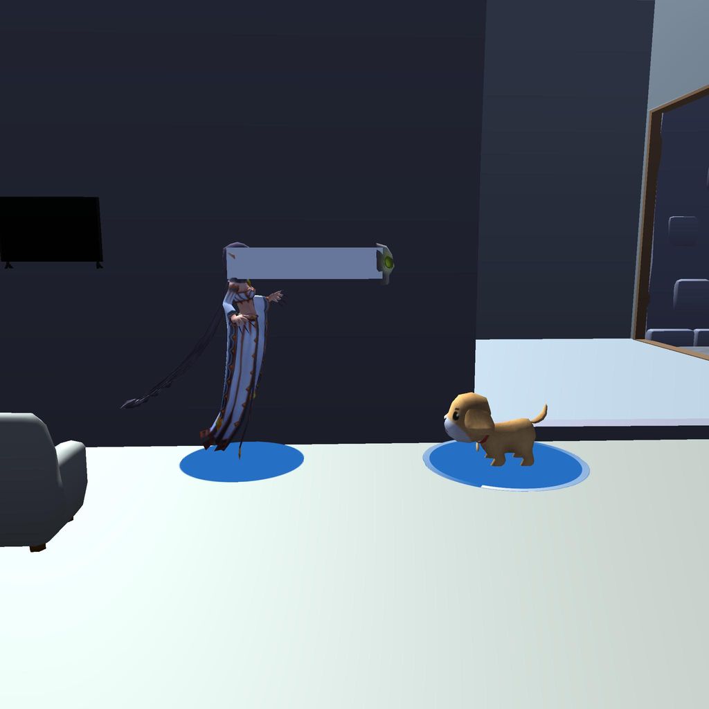 Unity Play | Dog vs Long Neck Ghost Woman game
