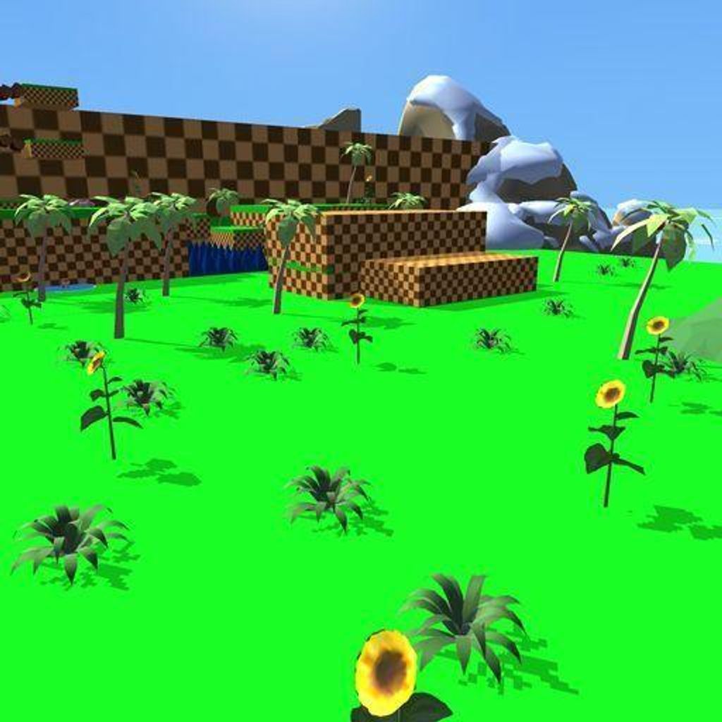 Unity Play | Rewrite Sonic: Green Hills Map Test game