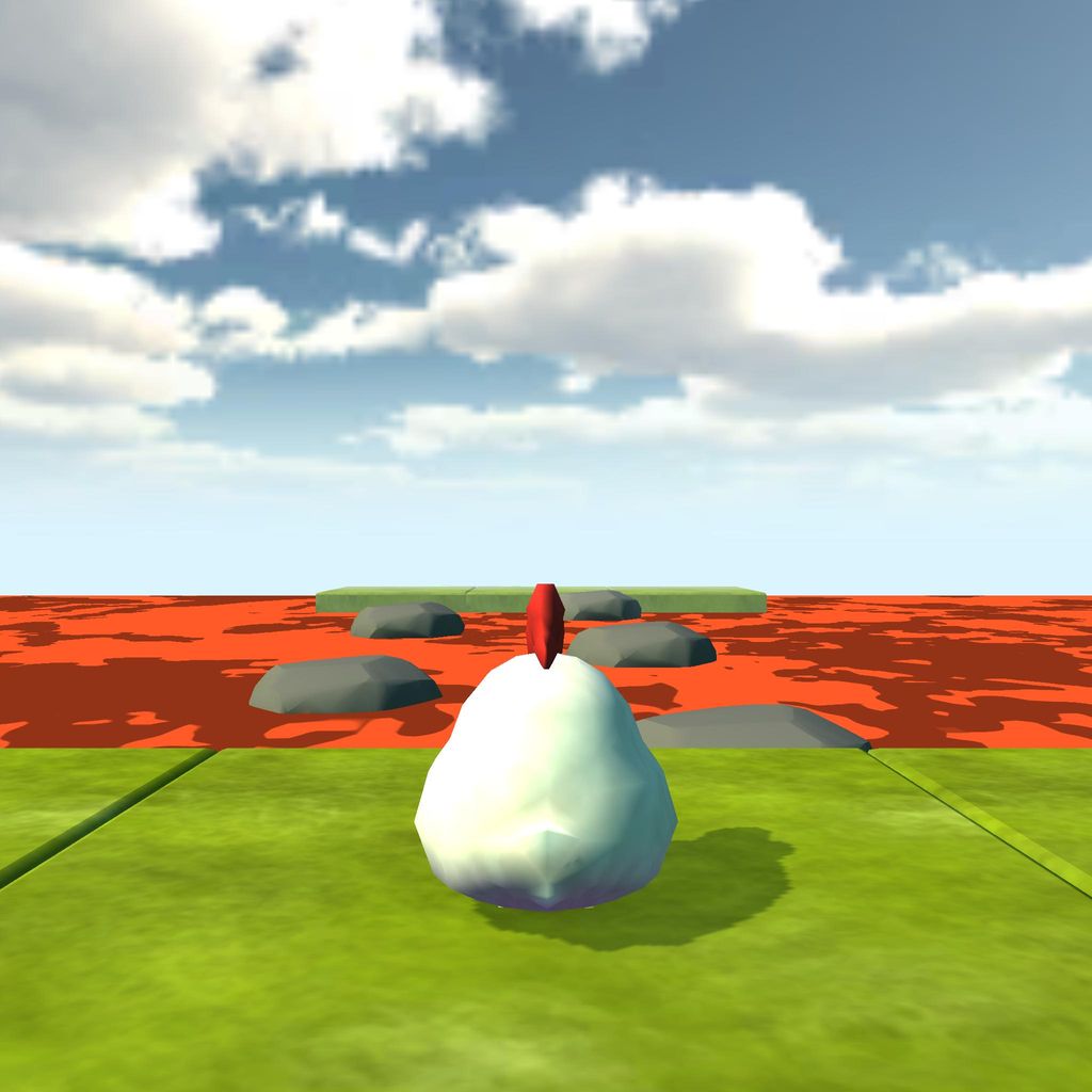 Unity Play | Chicken jump! Part 1 game