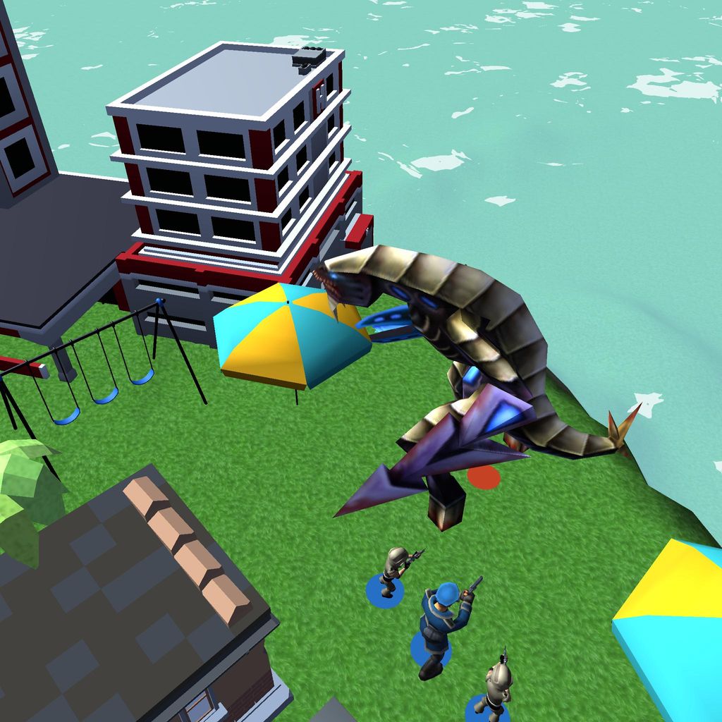 Unity Play | alien Zilla game