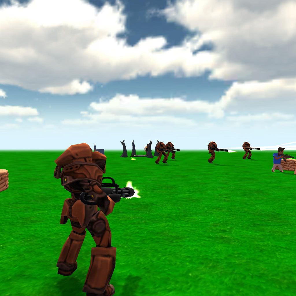 Unity Play | Survive from the army game