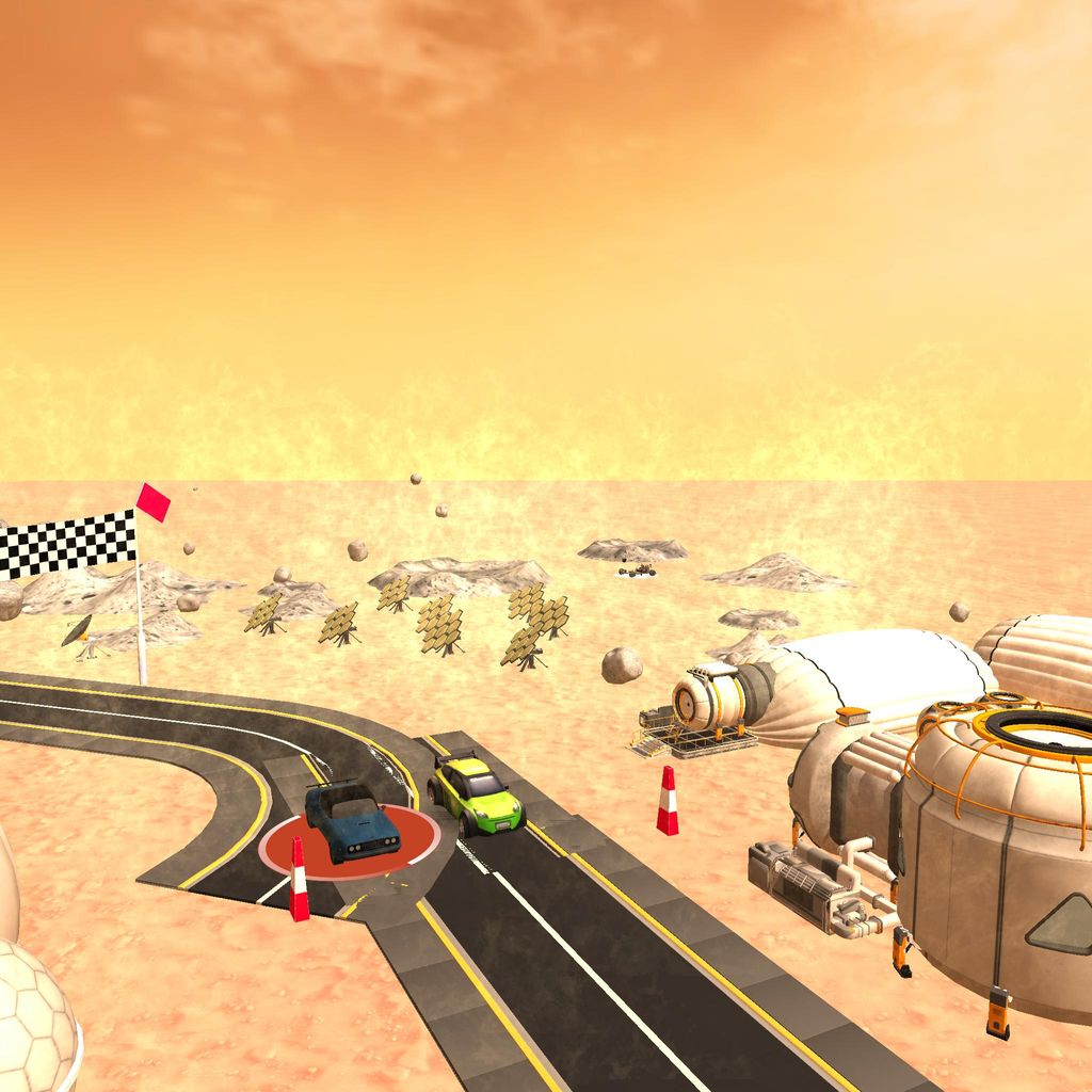 Unity Play | mars racing game