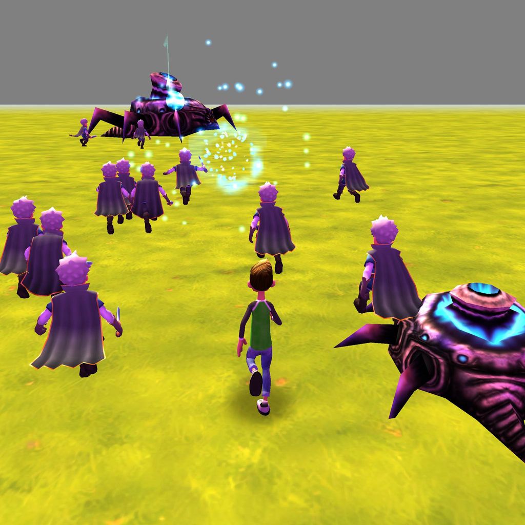 Unity Play | defeat the alien game