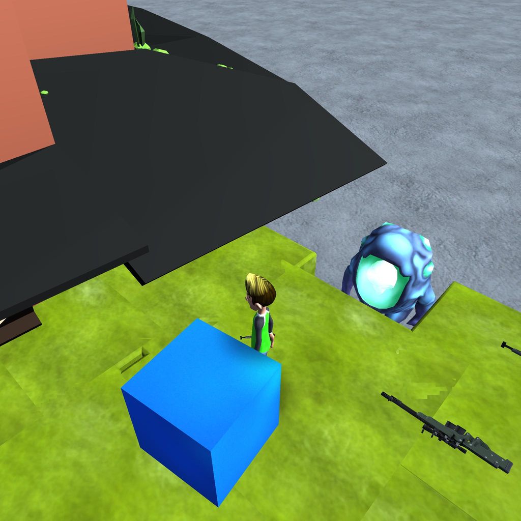 Unity Play | alien hunter game