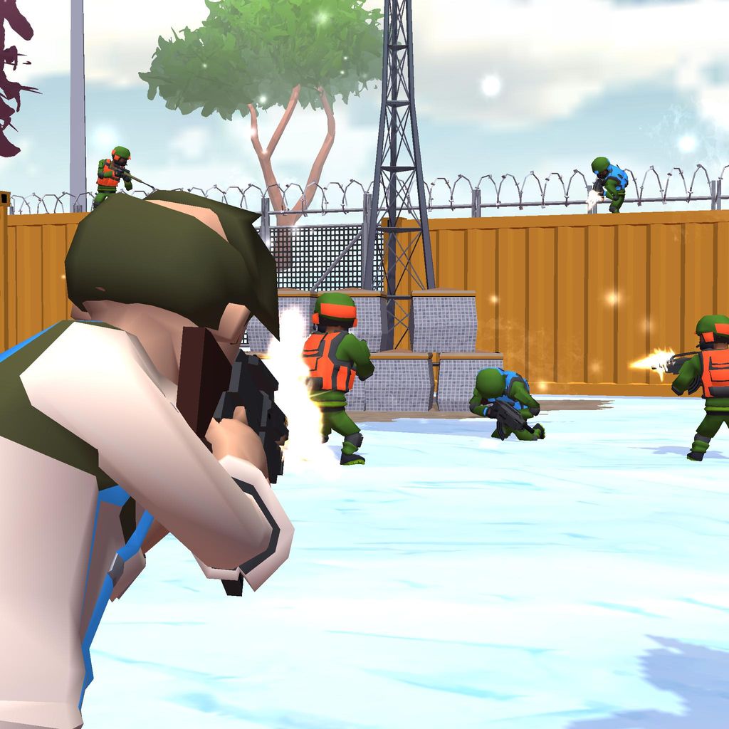Unity Play | Red vs blue gun battle game
