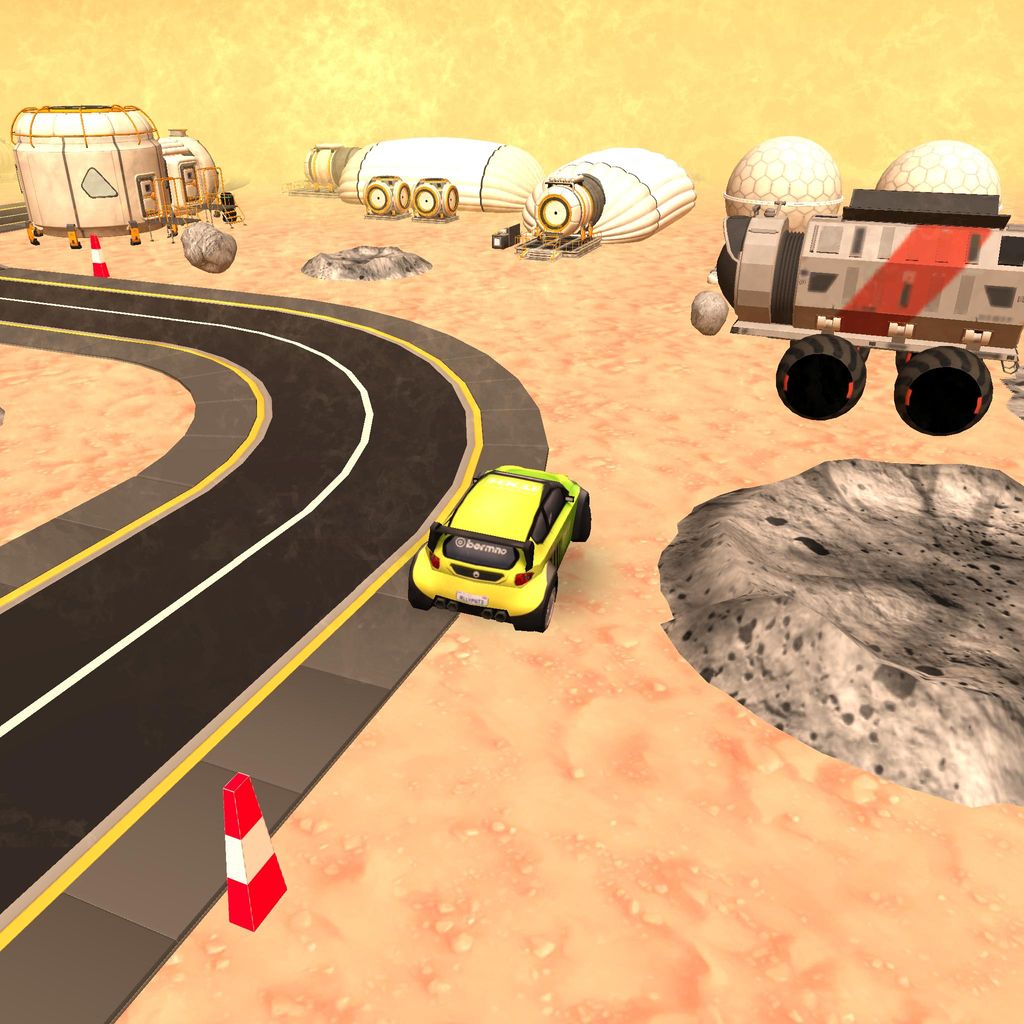 Unity Play | Mars Race Sim 0.1 game