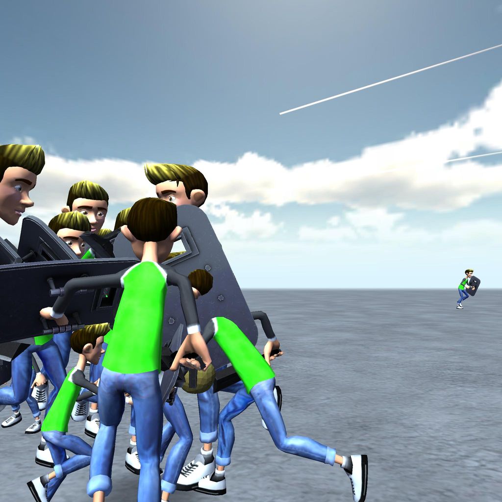 Unity Play | Testing Character with admin powers game
