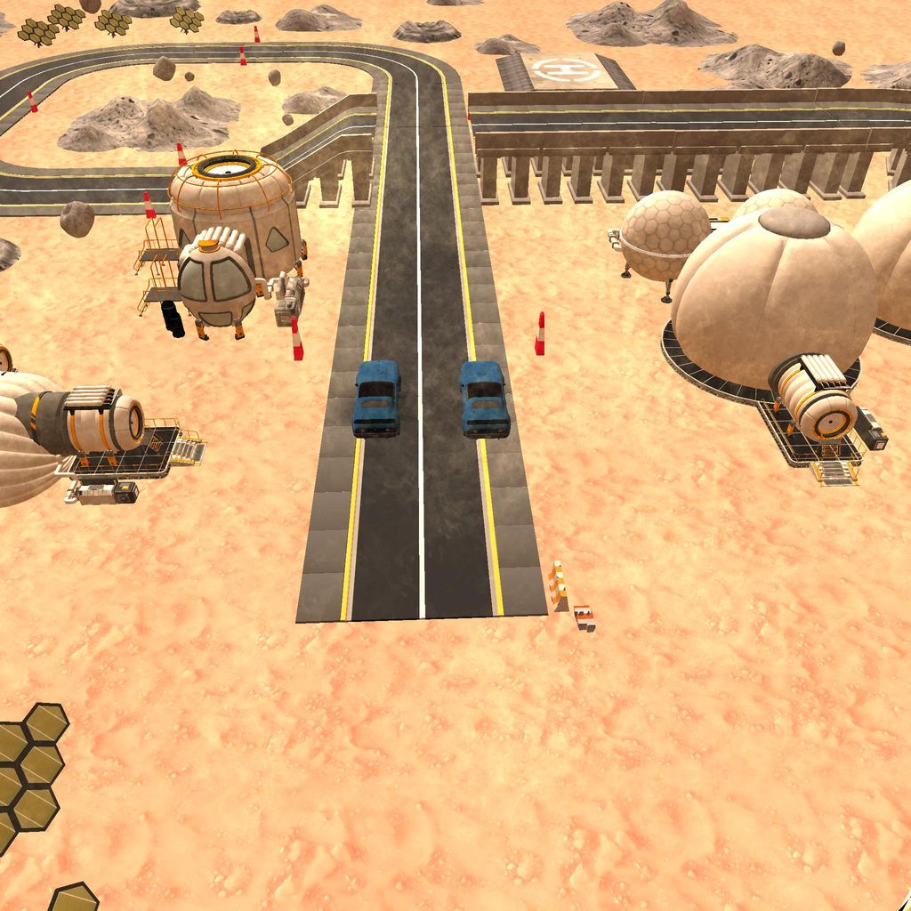 Unity Play | moon racer 1 game
