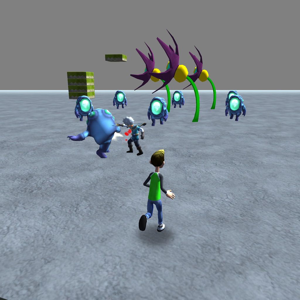 Unity Play | aliens game