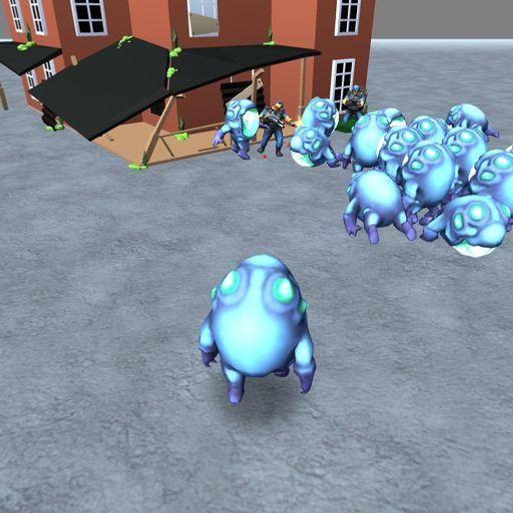 Unity Play | aliens vs hunters game
