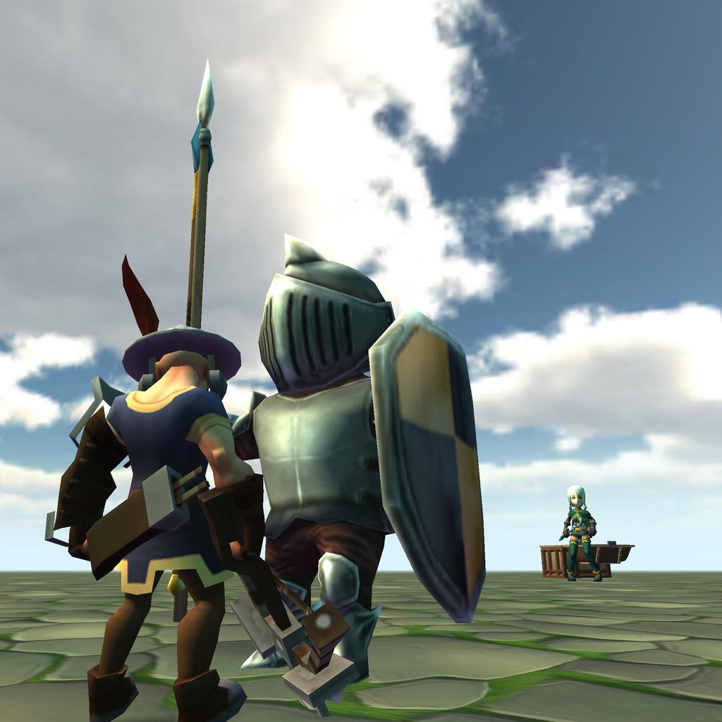 Unity Play | knight vs monster magma game