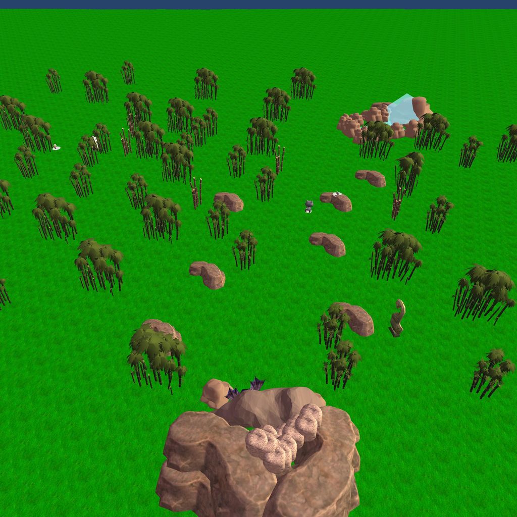 Unity Play | bamboo forest game