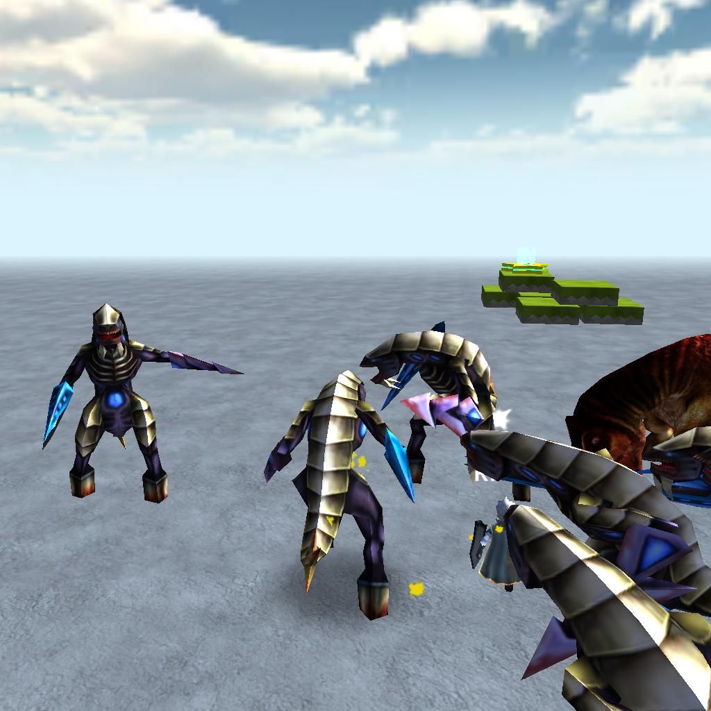 Unity Play | alien dino battle game