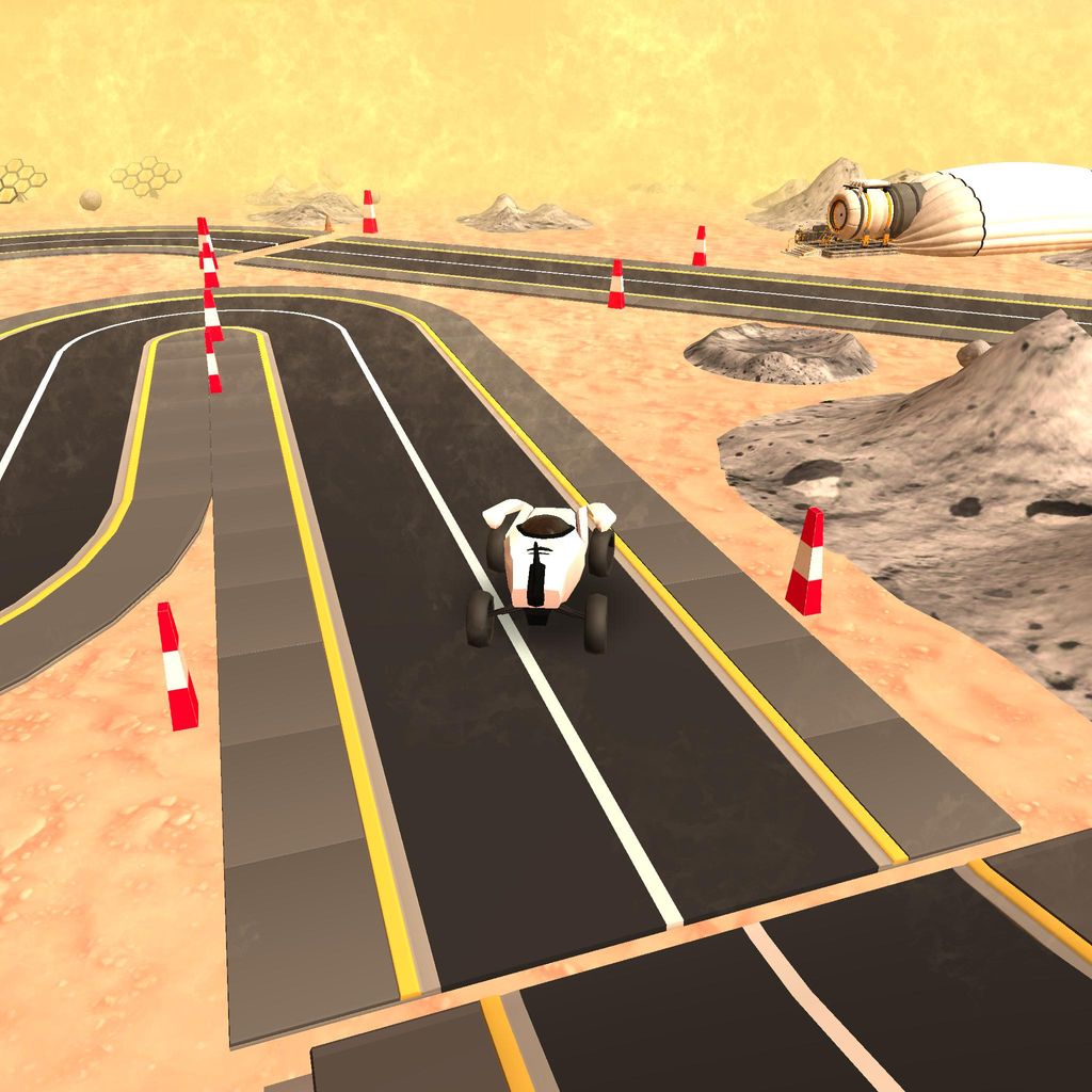 Unity Play | mars racing game