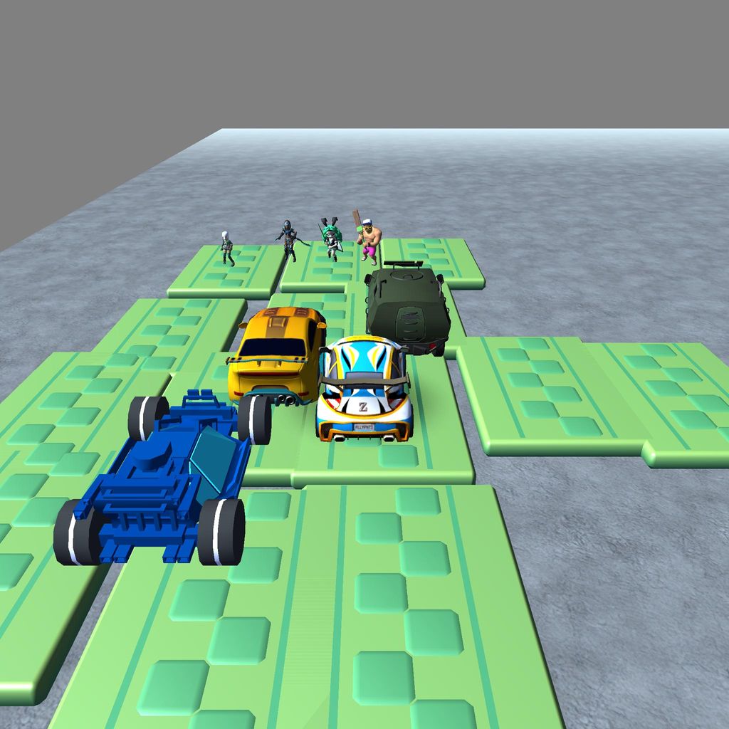 Unity Play | car racing pixel game