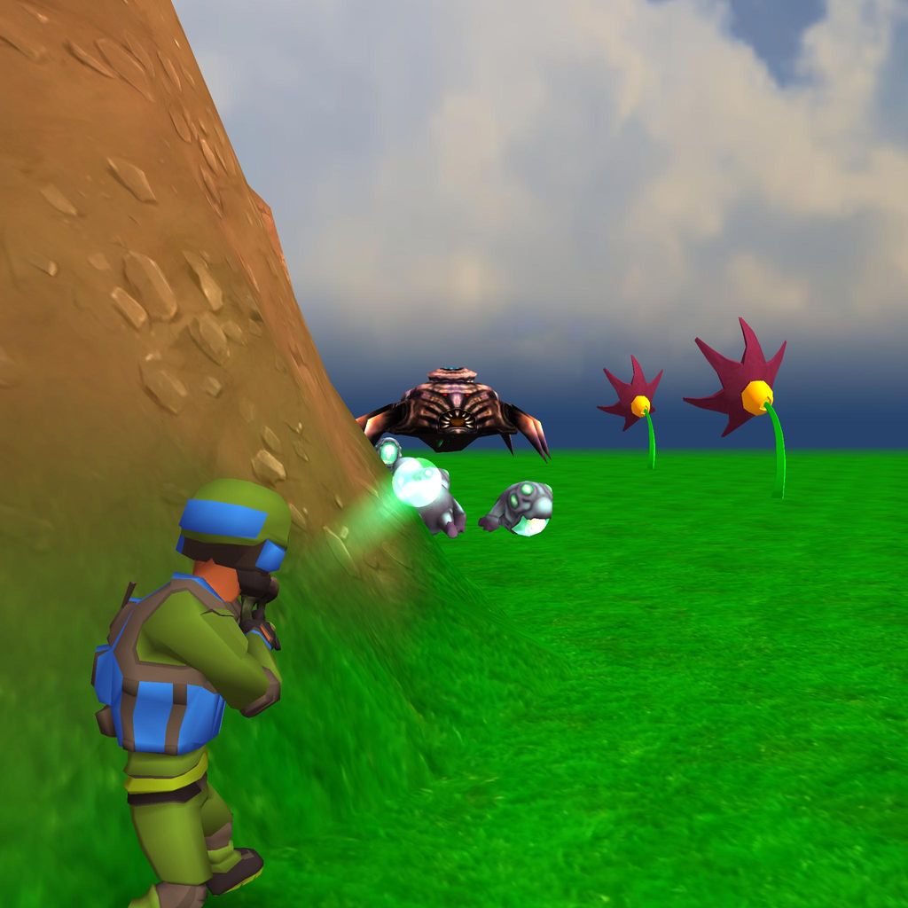 Unity Play | alien attack game