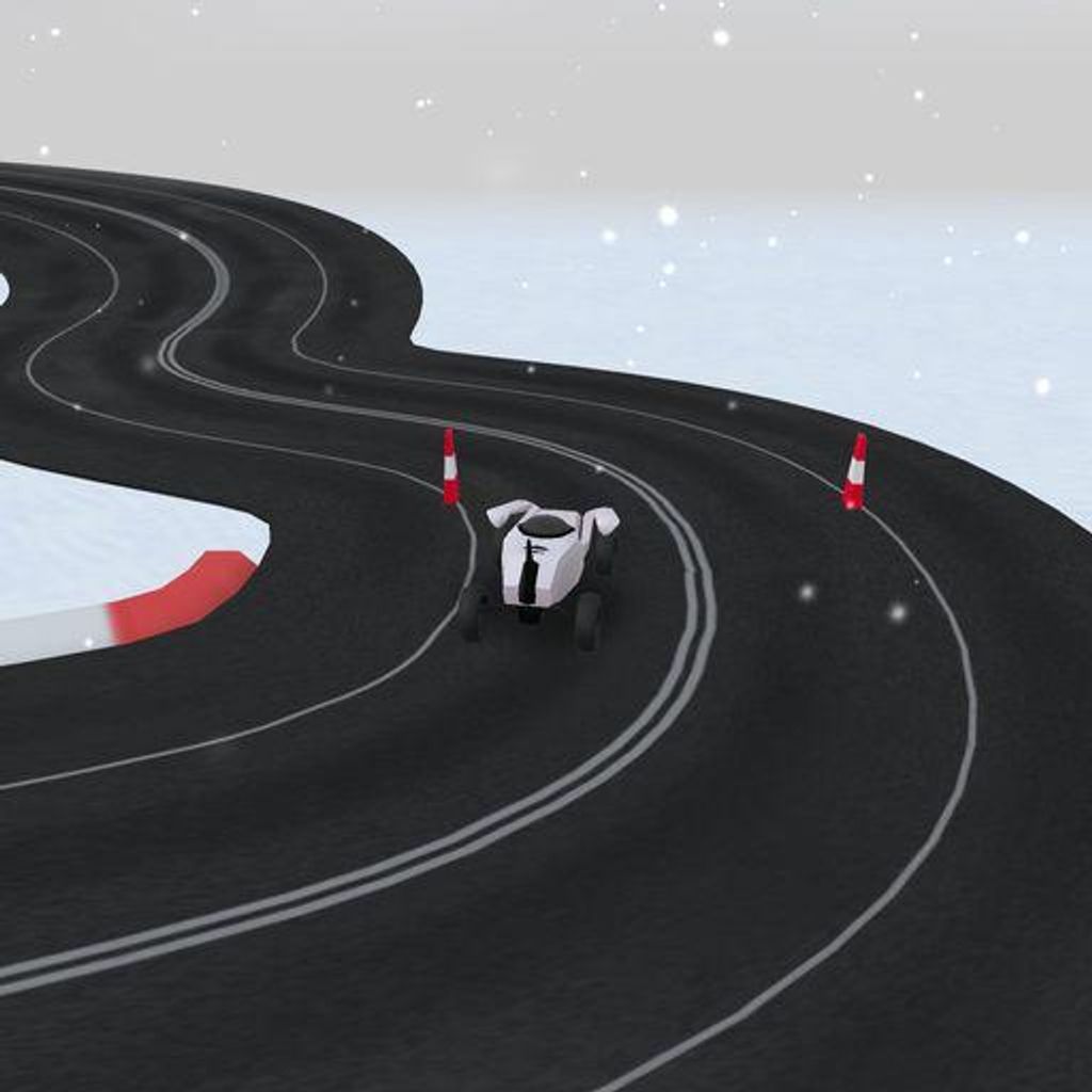 Unity Play | racing with blue racing car game