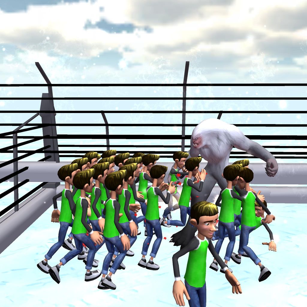 Unity Play | PLAYERS VS STrong yeti game