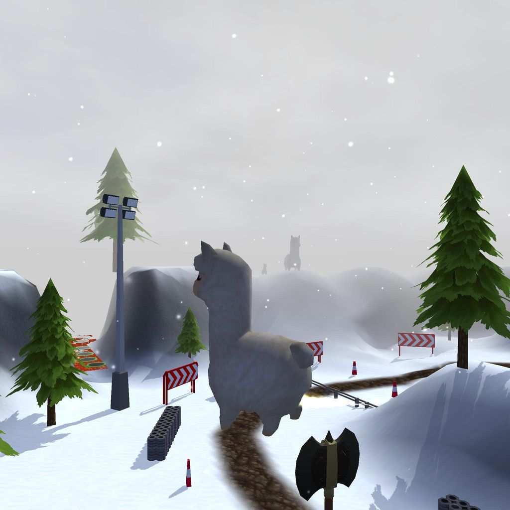 Unity Play | Llama Racing game