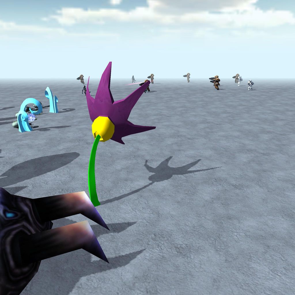 Unity Play | Alien versus human game