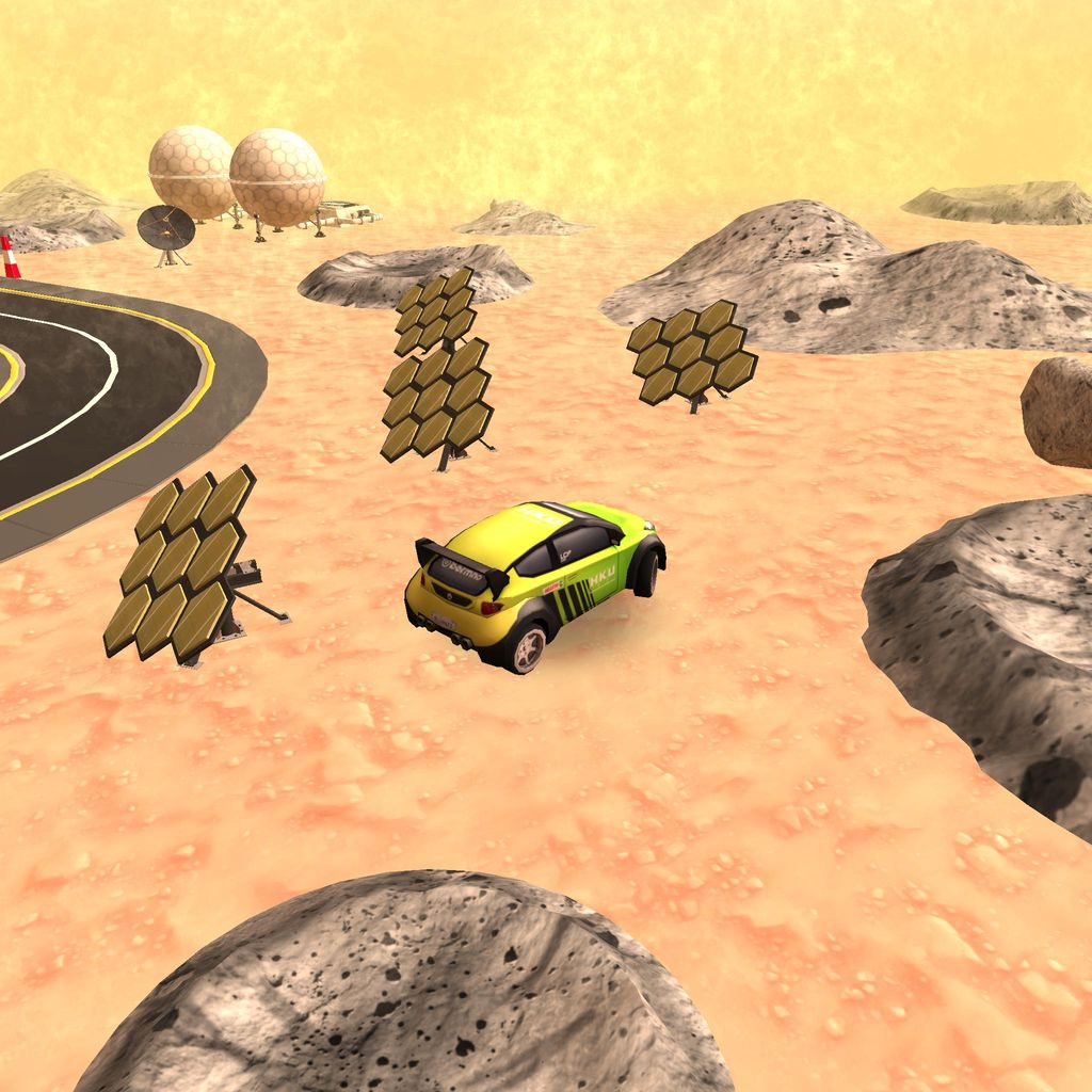 Unity Play | mars racing game