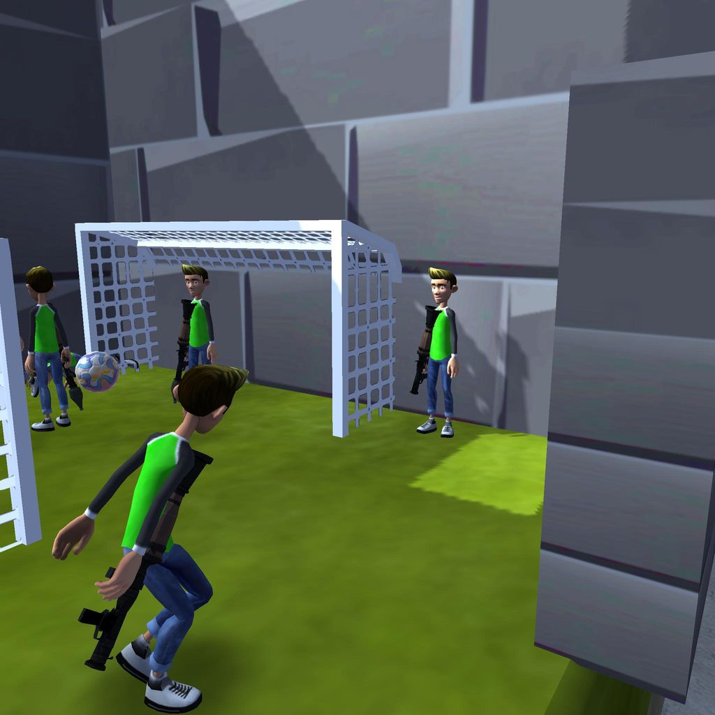 Unity Play | Mass destruction soccer game