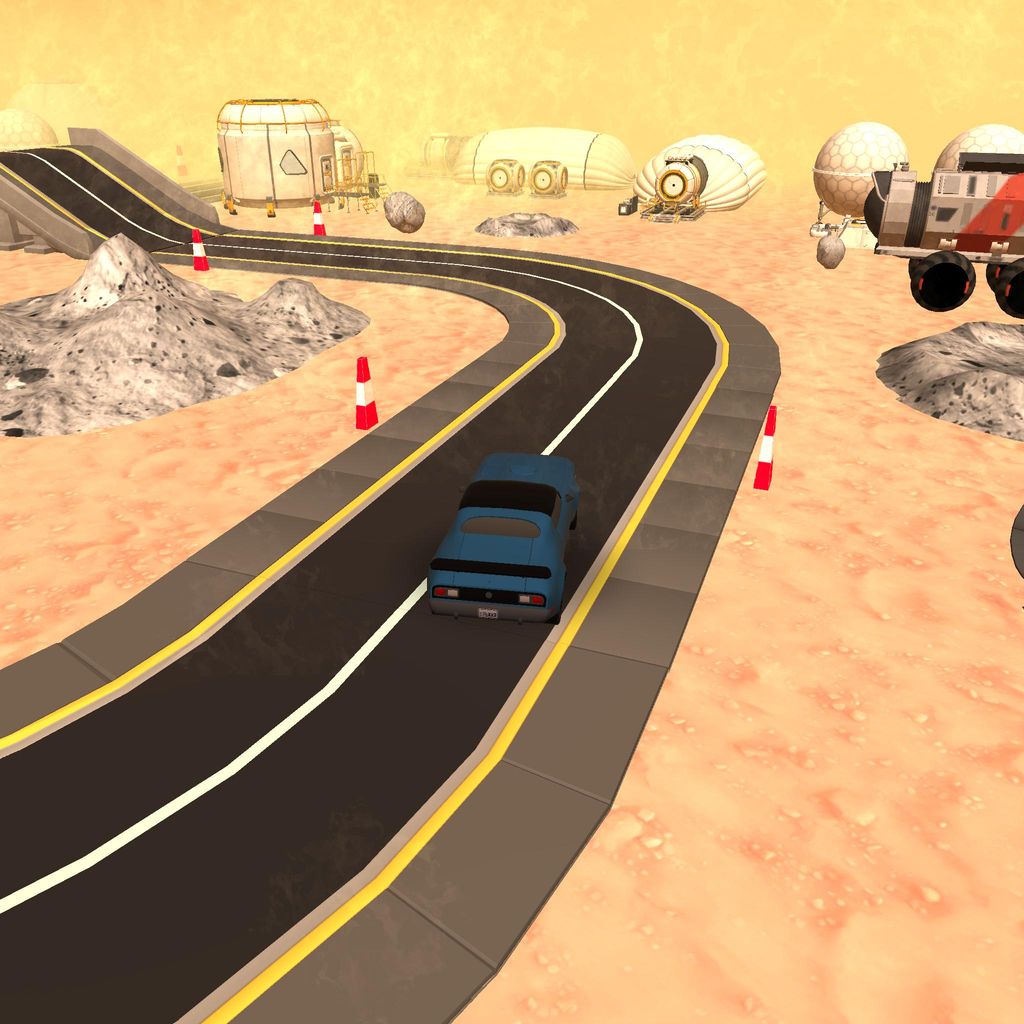 Unity Play | MARS RACE game