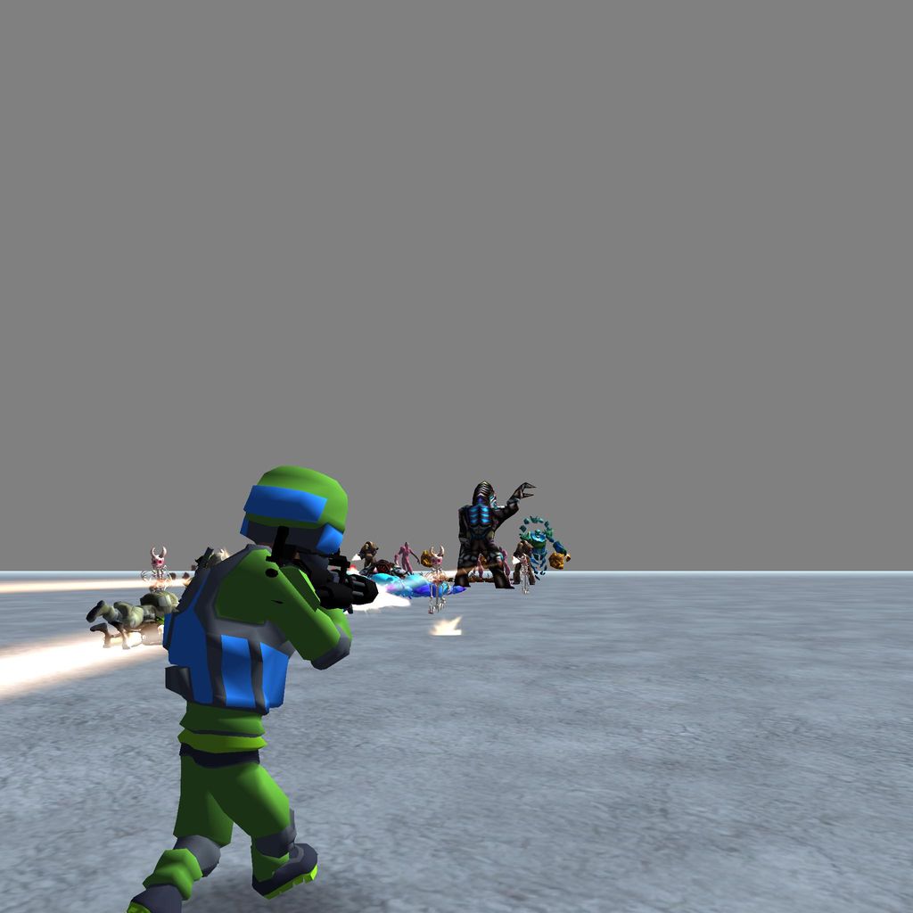 Unity Play | alien defend game