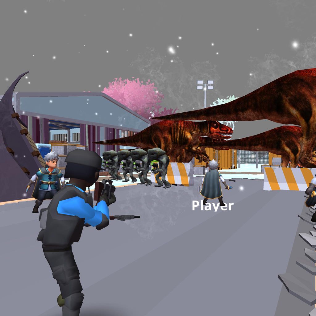 Unity Play | [BOSS LEVEL] DEFEAT THE ALIEN/DINOSAUR INVASION game