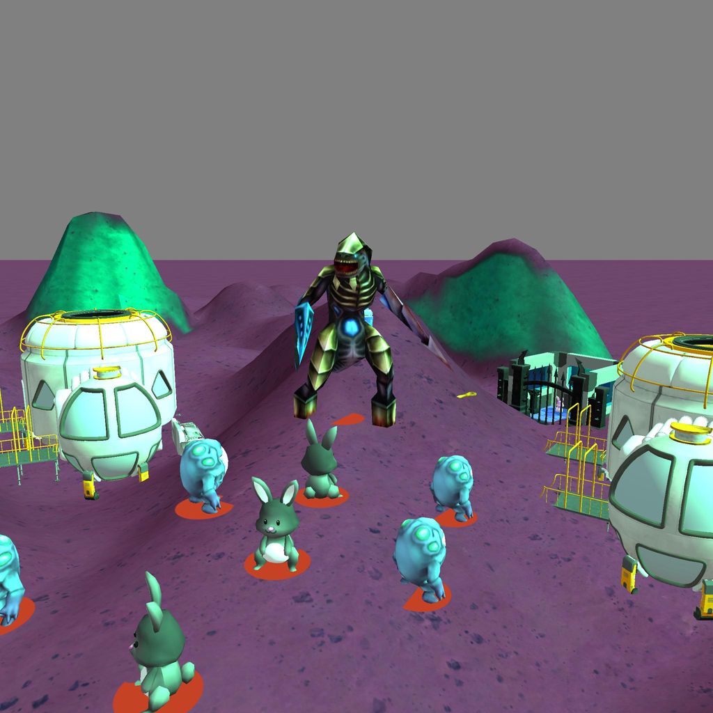 Unity Play | king alien boss fight game