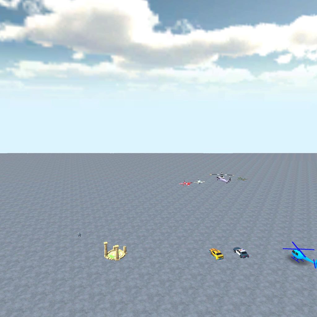Unity Play | plane and cars game