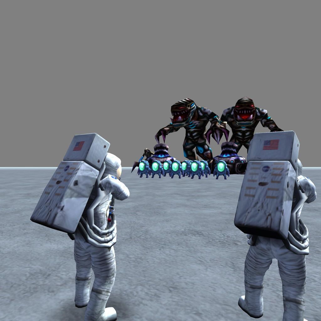 Unity Play | Astronauts VS Aliens game