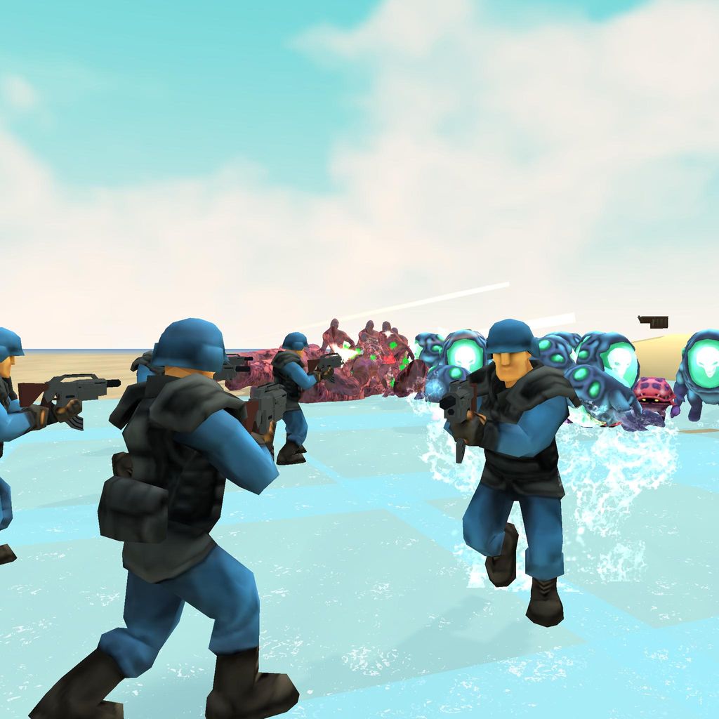 Unity Play | Zombie army vs your army 2 game