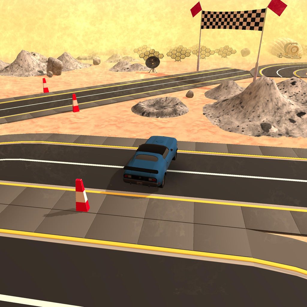 Unity Play | mars car driving game