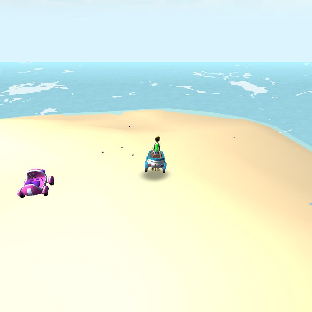 Unity Play | ocean go carts game