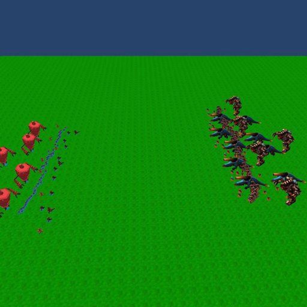 Unity Play | Aliens vs robots game